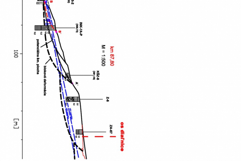 Projektovanie, odborná posudková akonzultačná činnosť v geotechn